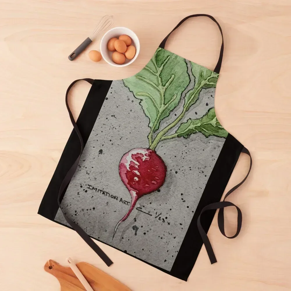 

Radish * Raphanus sativus Apron professional kitchen Waterproof Kitchen Woman Ladies Women Kitchen'S Apron
