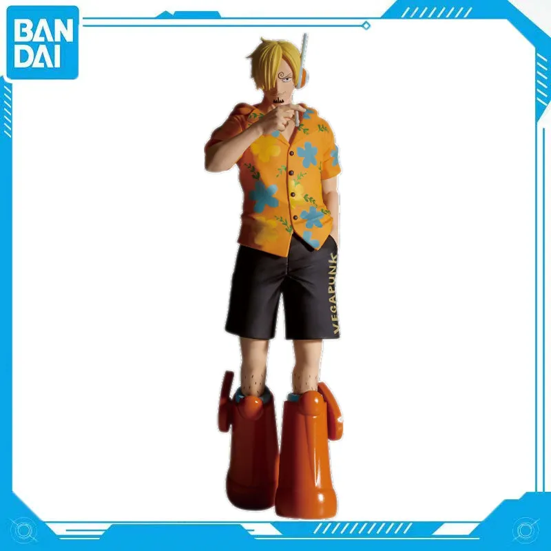 

17cm Model Figure One Piece THE Voyage Blackfoot Sanji Bandai Anime PVC Home Character Ornaments Toys Angry Gift Doll Collection