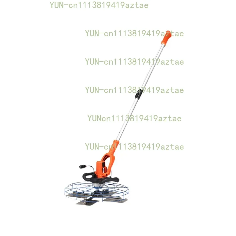 4380W Electric Concrete Trowel Floor Grinding Sanding Tool With Blade Collector LED Lighting For Road Bridge Construction