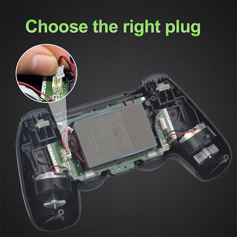 For SONY PS4 PRo Slim LIP1522 Dualshock 4 V1 V2 Wireless Controller Playstation GamePad 1000mAh Rechargeable Battery-1/2/3pcs
