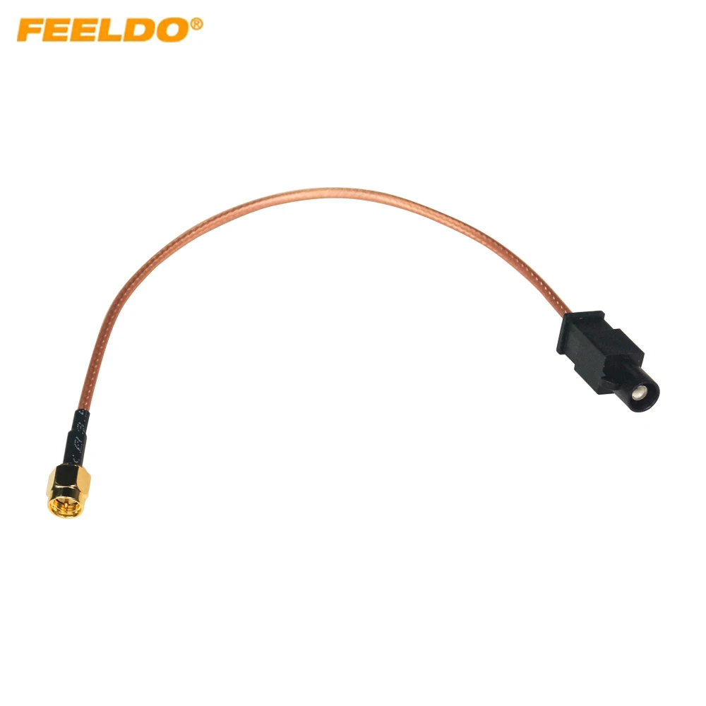 5 Peças Conector FAKRA Macho Preto para SMA Macho para Adaptador de Antena GPS Nissan Cabo Pigtail com Coaxial RG316