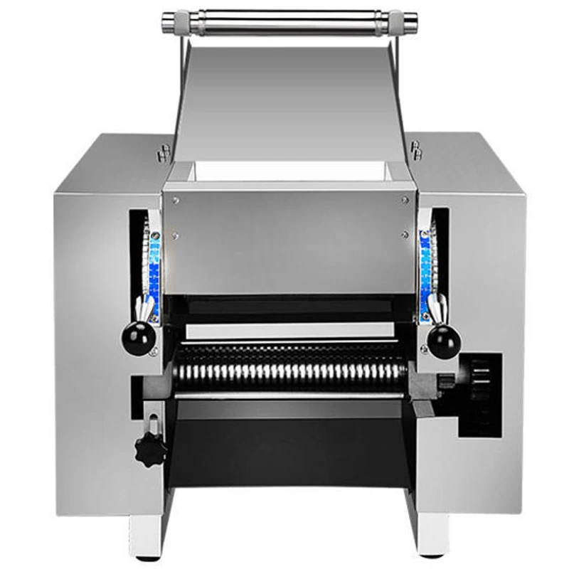 

Noodle Machine Commercial Countertop Electric Pasta Roller Fully Automatic Compact Stainless Steel Dumpling Skin Maker Knife-Cut