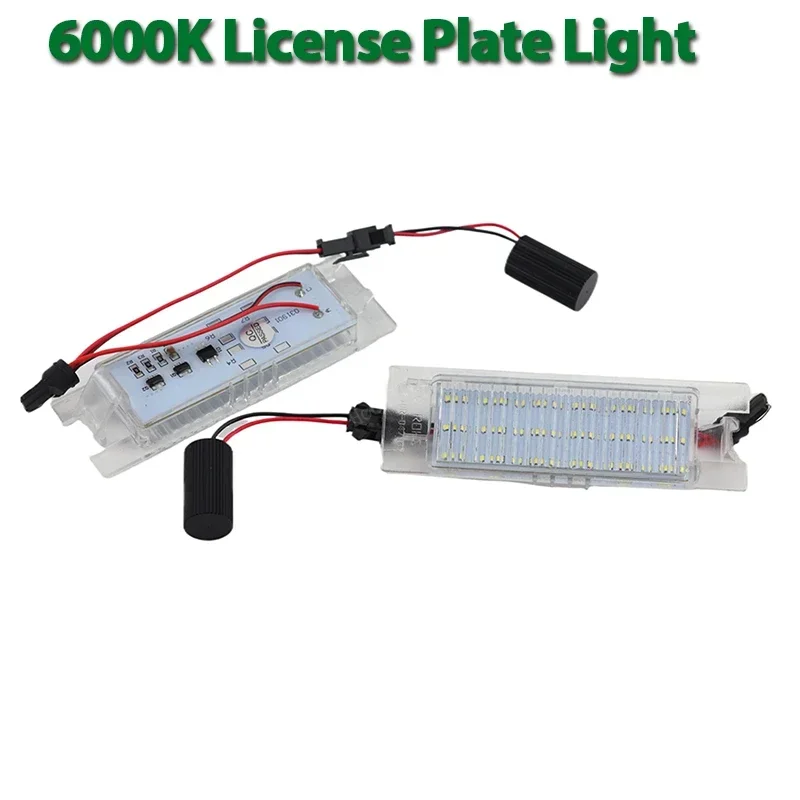 لشركة فيات برافو أرجو غراندي بونتو إيفو سيينا 500L دوبلو كروما ماريا سيسينتو تيبو Multipla 2 قطعة Canbus رقم لوحة ترخيص الضوء #1