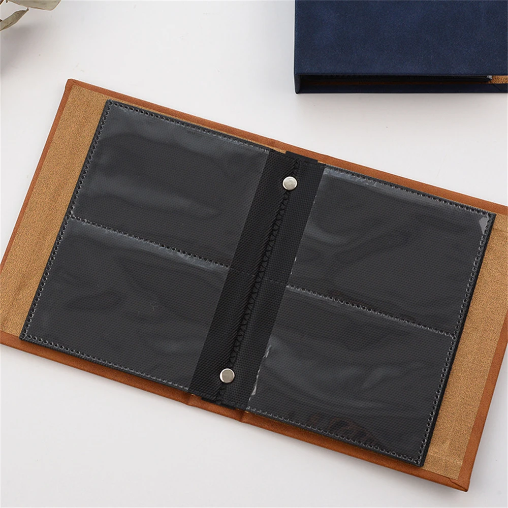 Velvety Album Versatile Picture Storage Case Convenient Single Photo Store Book Simple Photo Album Fall-proof Album Durable