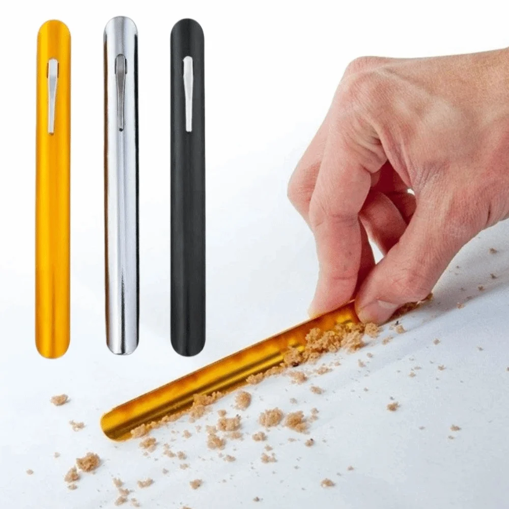 Aluminium Restaurant Crumb Cleaner Household Efficient Tabletop Crumb Scraper with Clip Professional Crumb Sweeper Kitchen Use