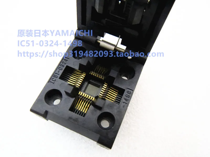 IC51-0324-1498 QFP32 IC Kiểm Tra Ghế Thử Nghiệm Băng Ghế Dự Bị Thử Nghiệm Ổ Cắm Lập Trình Ghế