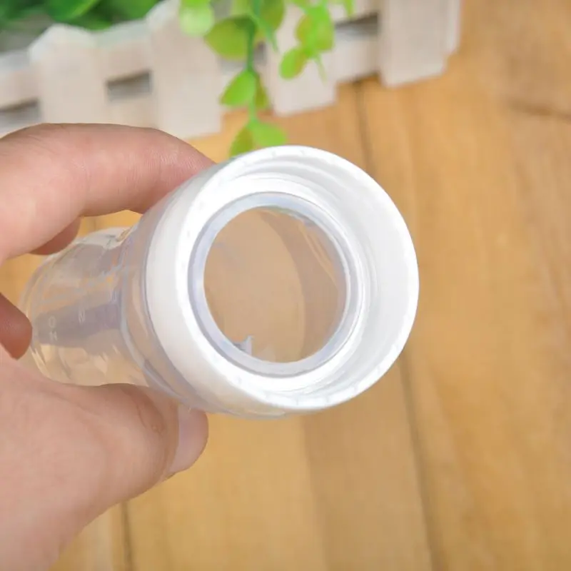 Safe Useful Silicone Baby Bottle With Spoon Food Supplement Rice Cereal Bottles Squeeze Spoon Milk Feeding Bottle Cup