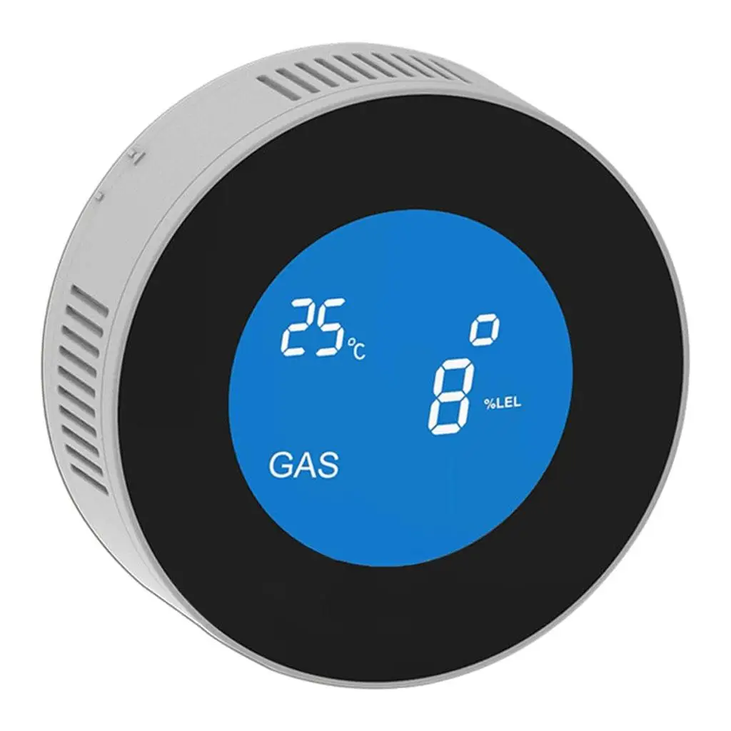 App Control Gas Detector Alarm Methane Tester Combustible Propane High Sensitivity Gas Alarm Gas Sensor for Kitchen RV Garage