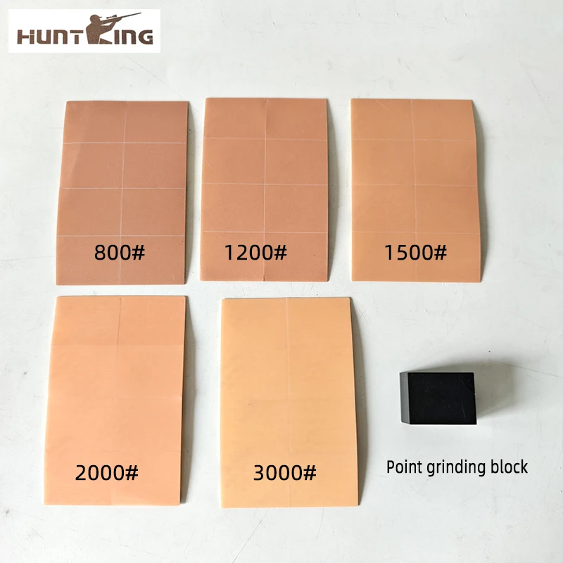 Fine Grinding Abrasives HUNTING 1 Open 8 Stickers Sandpaper – Precision Car Polishing & Spot Throwing Tool