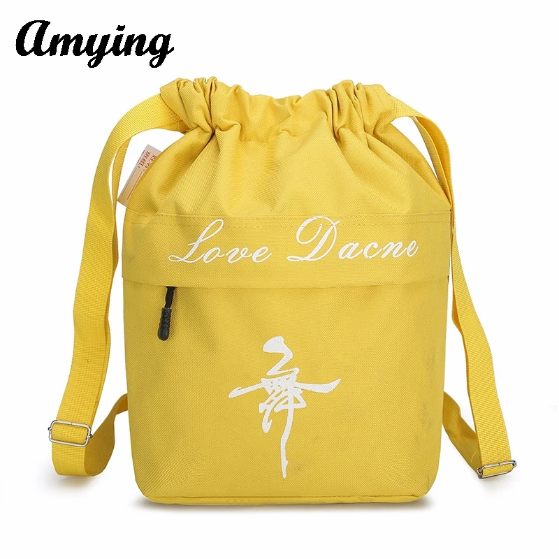 Mochila de baile para niños, bolsa de almacenamiento de Ballet, gimnasia, baile latino, Yoga, Tap, Jazz, Linda y a la moda