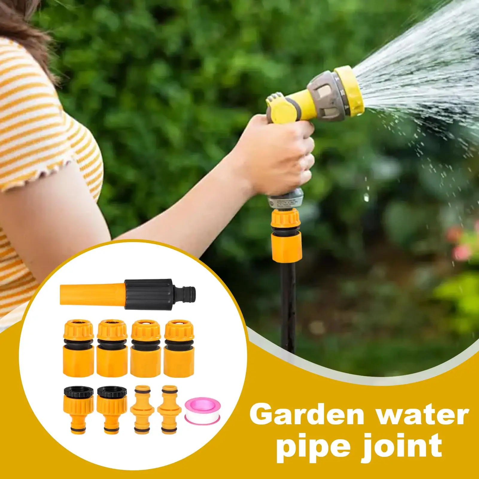 

Garden Hose Quick Connect Leak Proof Garden Hose Fittings Quick Connect Fittings Adapter Weather Resistant Design For Water