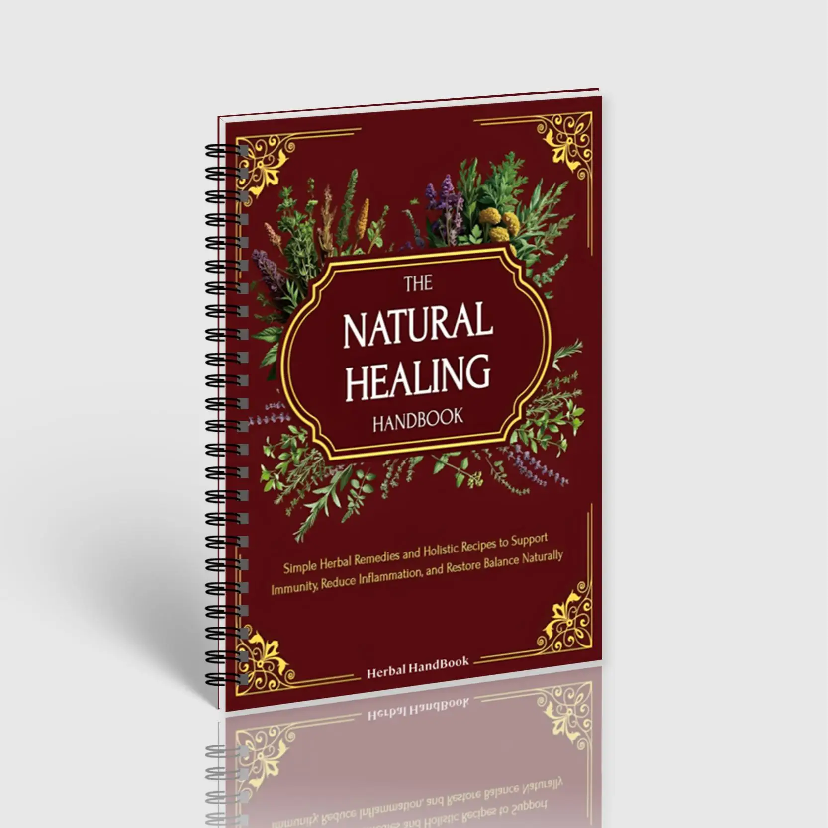 Natural Healing Handbook Spiral Bound Guidebook For Herbal Remedies And Holistic Health Support With Step By Step Protocols - Image 6
