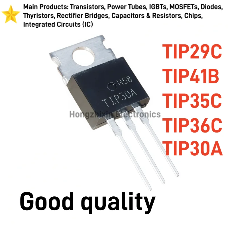 10PCS NEW TIP29C TIP41B TIP35C TIP36C TIP30A TO-220 Darlington transistor
