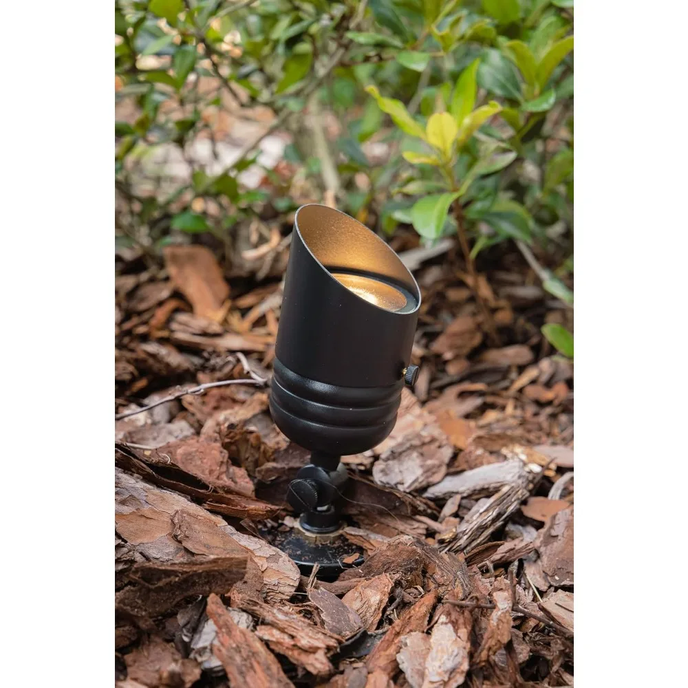 أضواء كاشفة 12 فولت مجموعة أضواء LED خارجية 6 عبوات مع محول لحديقة ساحة الحديقة فناء شجرة منزل إضاءة المناظر الطبيعية #6