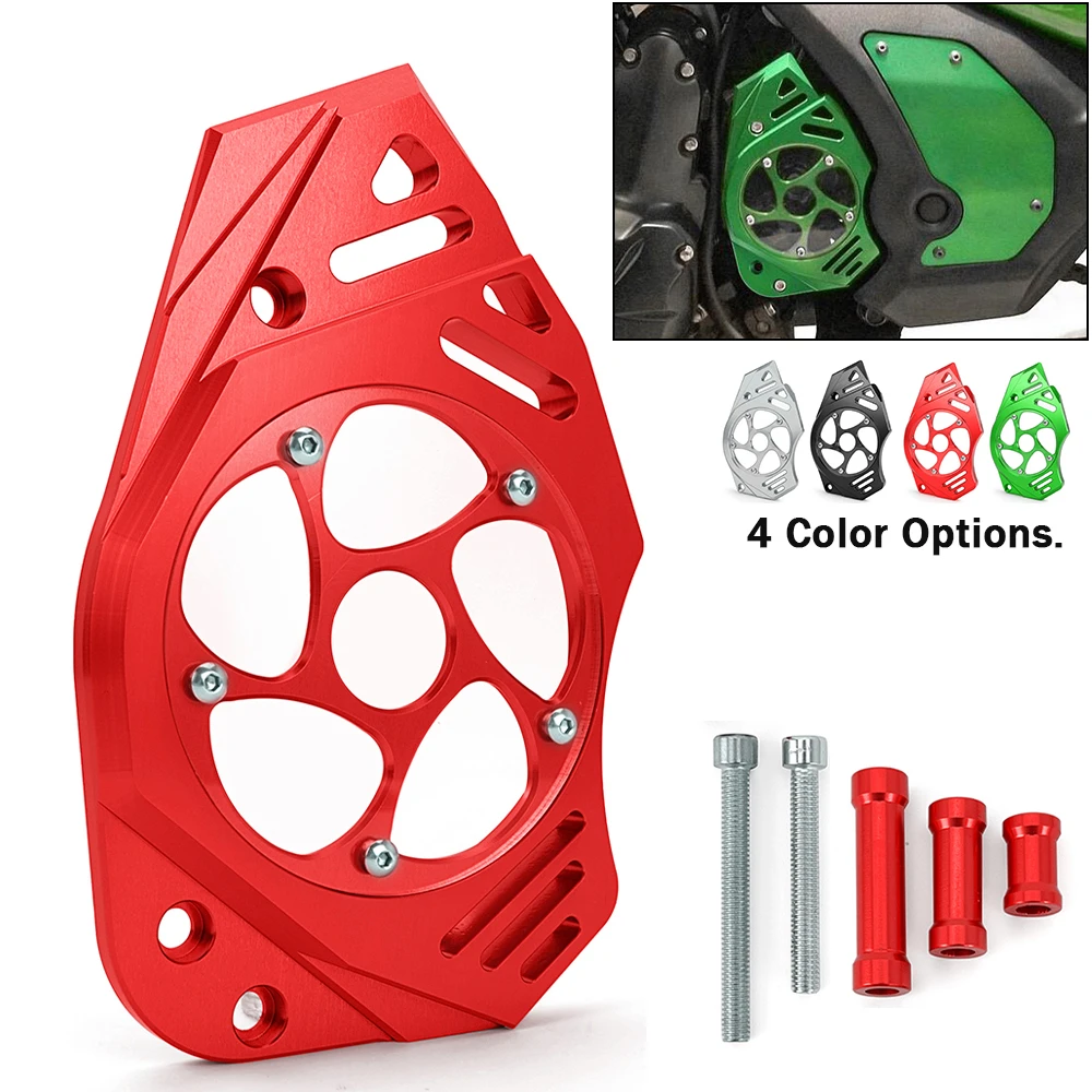 

Front Sprocket Cover Case Saver Protector Chain Guard for Kawasaki VN650 2015-2025 ER6N ER6F Versys 650 ER-6N ER-6F VN 650