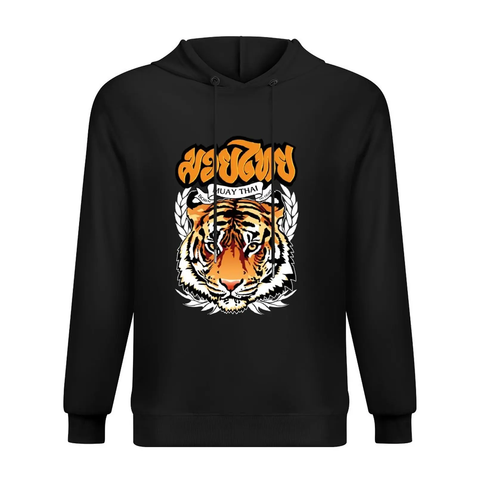 

Muay Thai Tiger Born to Fight Hoodie men clothes hooded shirt men wear blouse big size hoodie