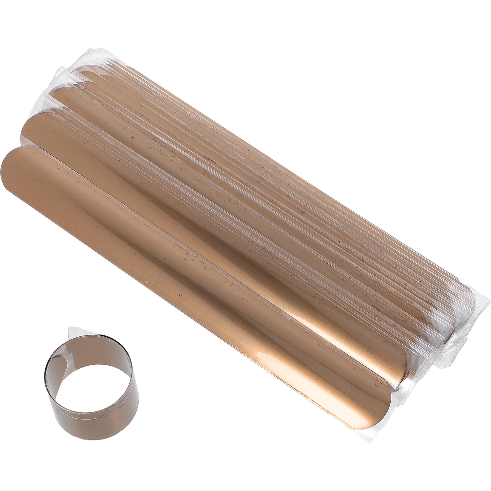 

50 pcs Slap Bracelet Steel Inserts Durable Smooth For Diy Kids Craft Party Favors Accessories Crafting Materials