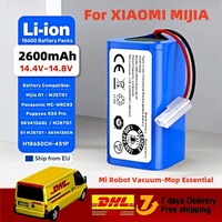 New 4S1P 14.4V 3500mAh Li-ion Battery Pack,For XIAOMI MIJIA Mi Robot Vacuum-Mop Essential G1 MJSTG1, SKV4136GL H18650CH R30 R35