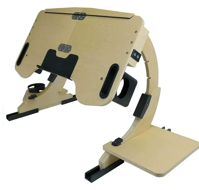 Adjustable Laptop Bed Desk Folding Table Aluminum Alloy Stand for Home Office Ergonomic