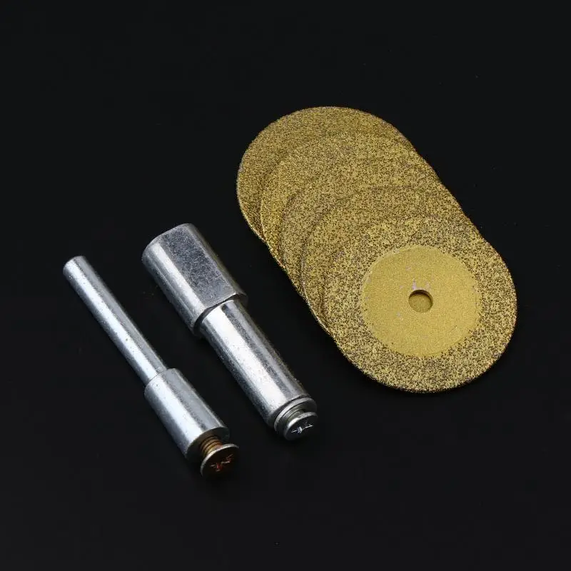 5/6Pcs 40MM Mini Cutting Disc For Marble AndJade Cutting Accessories Diamond Grinding Wheel Circular Saw Blade