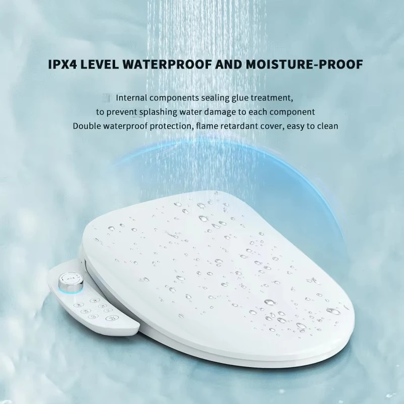 Moderner, hochwertiger, intelligenter Toilettendeckel mit ferngesteuertem Bidet-Sitz