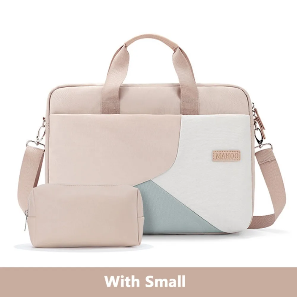 Shock-proof Laptop Sleeve Bag Thin and Stylish 15.6 Inch Laptop Briefcase Oxford Cloth Durable Notebook Handle Bag