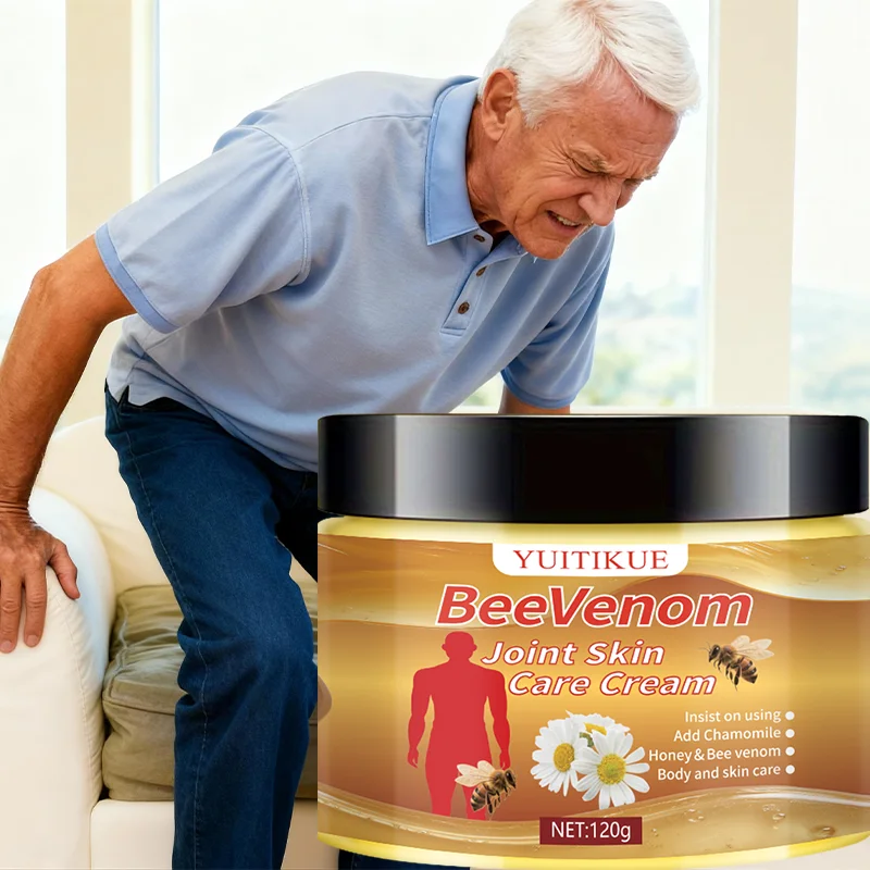 

Bee Venom Joint Skin Care Cream Consistently use body and skin care products with added chamomile, honey, and bee venom