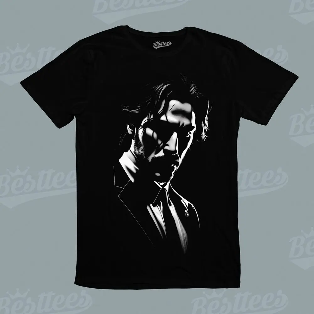 

John Wick Baba Yaga Hitman Assassin Tactical Keanu Reeves Movie Cool Tee T-Shirt