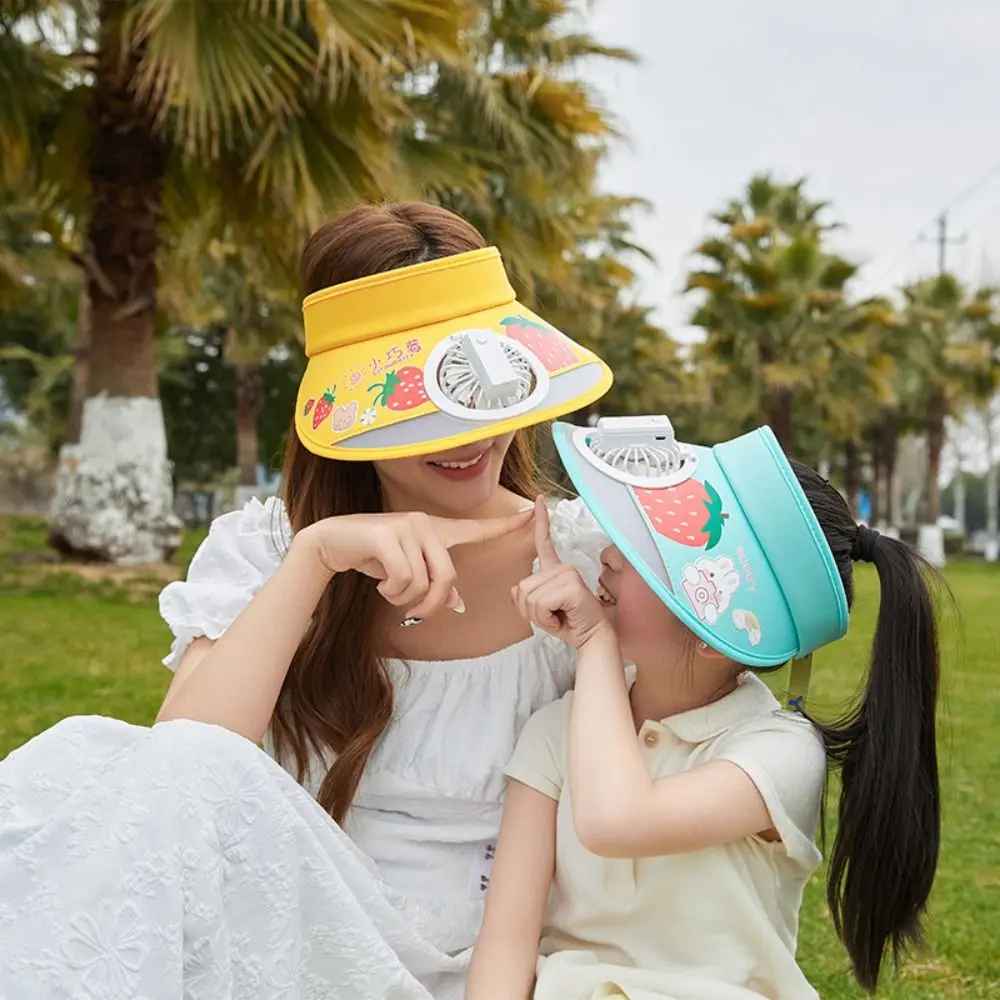 

Portable Wide Brim Solar Fan Hat USB Charging UPF50+ Fishing Hat Quick Dry Bucket Hat for Summer