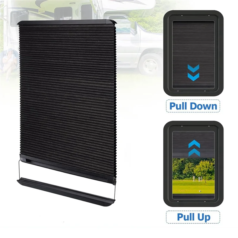 

Dependable-RV Door Window Shades Replacement For Lippert Prepped Entry Doors, For RV Campers Travel Trailers