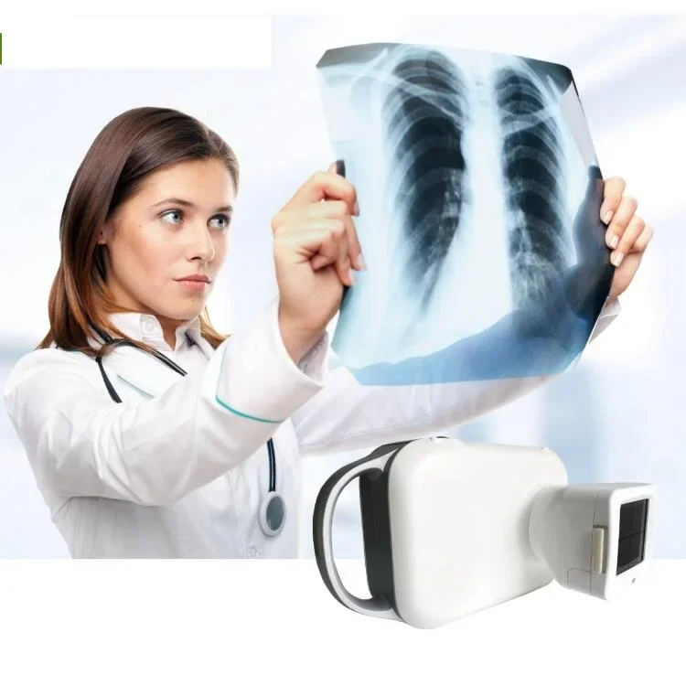 portable digital xray machine  xray with 17*17 digital flat panel xray digitalizador de rayos x portail mini