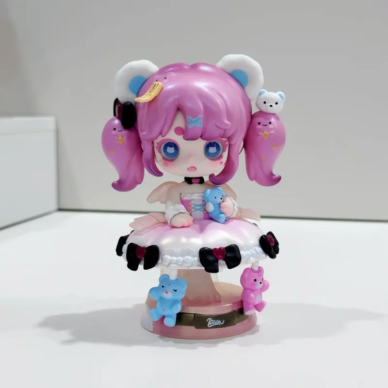 

Новый призрак Keeno четвертого поколения, серия Miracle Feast, модная игра, глухая коробка, украшение для рабочего стола, подарок для девочки, кукла Love