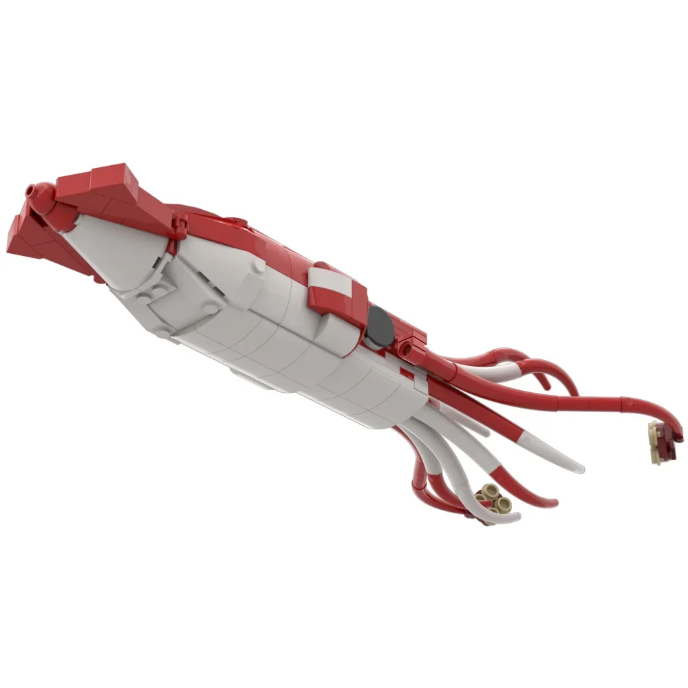 

Gobricks MOC-222644 Giant Squid (Architeuthis dux) Building Blocks