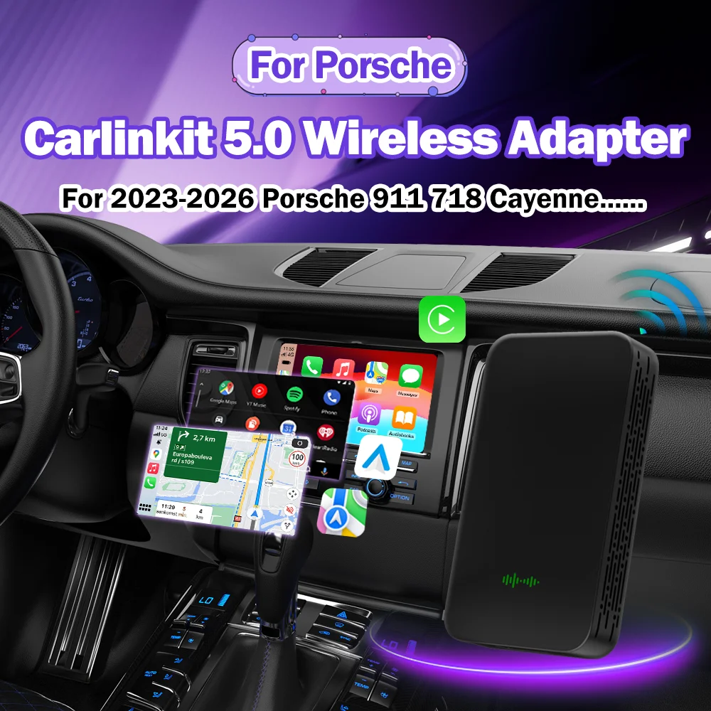 

Wireless CarPlay 2Air Carlinkit Portable Android Auto Box CarPlay Wireless Dongle For Car Radio with Wired CarPlay/Android Auto