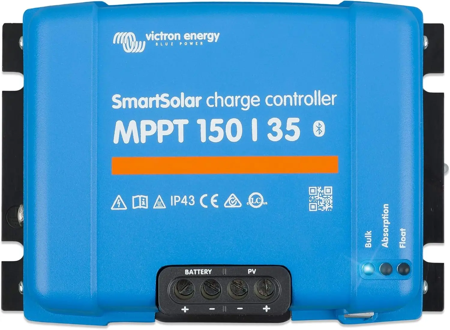 

SmartSolar MPPT Solar Charge Controller (Bluetooth) - Charge Controllers for Solar Panels - 150V 35 amp 12/24/36/48-Volt