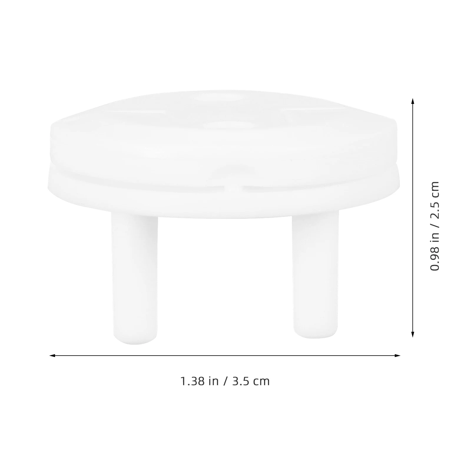 

10Pcs Child Proof Outlet Plug Covers Sturdy Material Easy Install Remove Compatible All Outlets Household Public Spaces