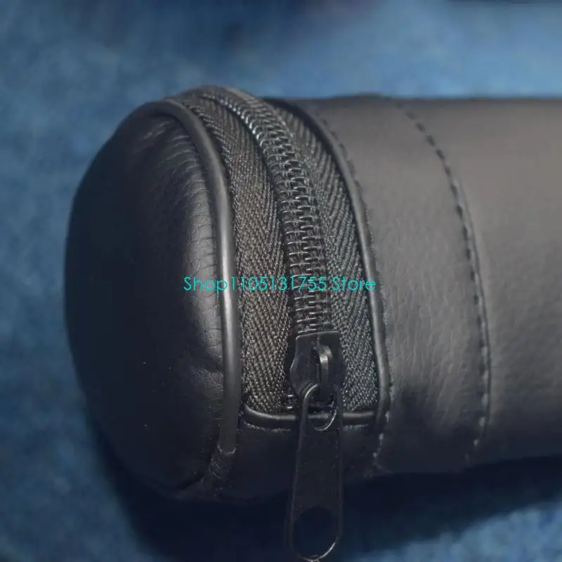 K0EF Portable Snooker Pool Cue Storage Bag Baseball Bat Backpack Cover Leather Cue Case Carry Bag Easy to Carry