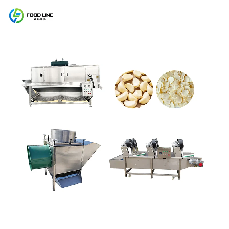 FL Garlic Clove Breaking Separator Machine Garlic Separating Breaking Machine Customized