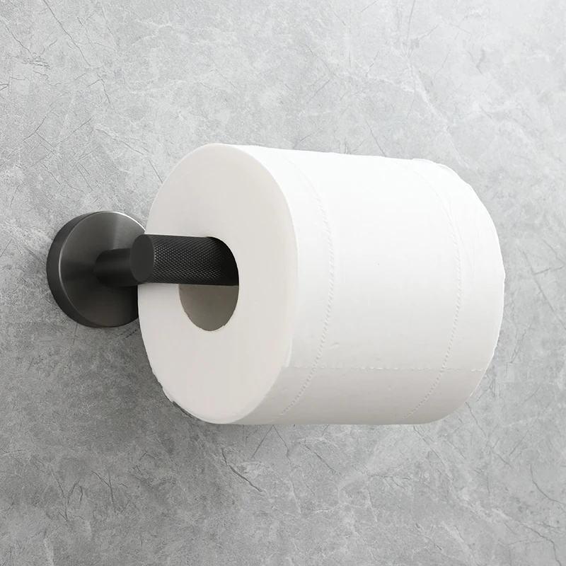 Ciencia SUS304 Stainless Steel Toilet Paper Holder Wall Mount Screw Installation Rustproof Bathroom Tissue Roll Organizer