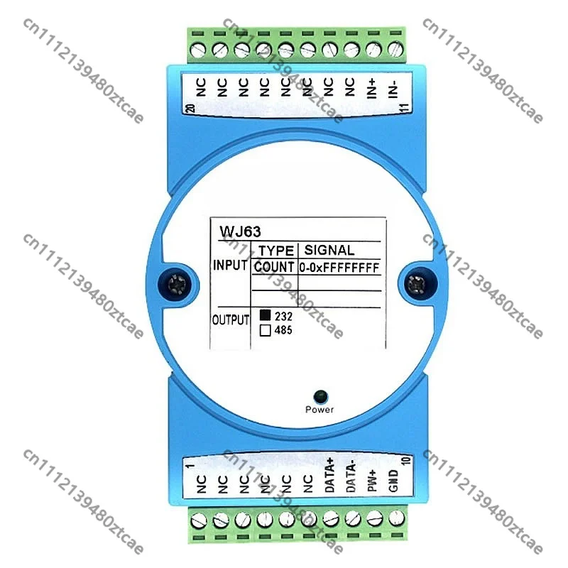 8CH DI DO PWM Output Counter Module ModbusRTU NPN PNP Industrial PLC Flowmeter Controller