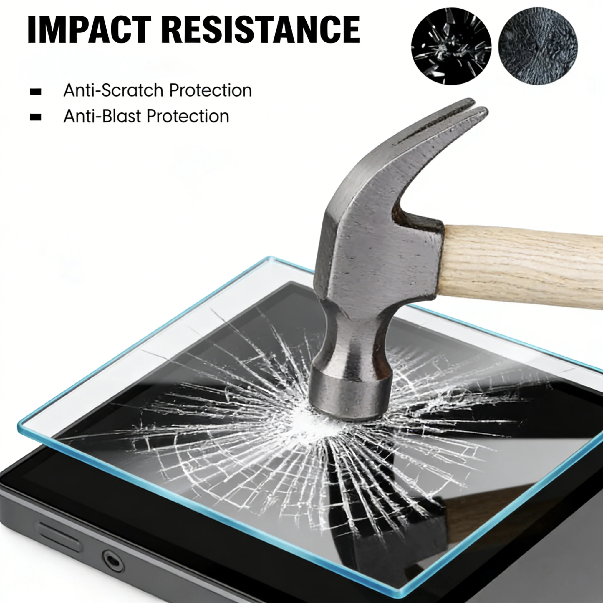 Tempered Glass Screen Protectors for TRIMUI BRICK Hammer Game Console Hardness Protective Films Game Accessories - view 3