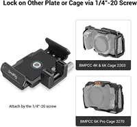 SmallRig T5/T7 SSD Mount For SmallRig Cage BMPCC 6K PRO For Samsung T5/T7 SSD 3272