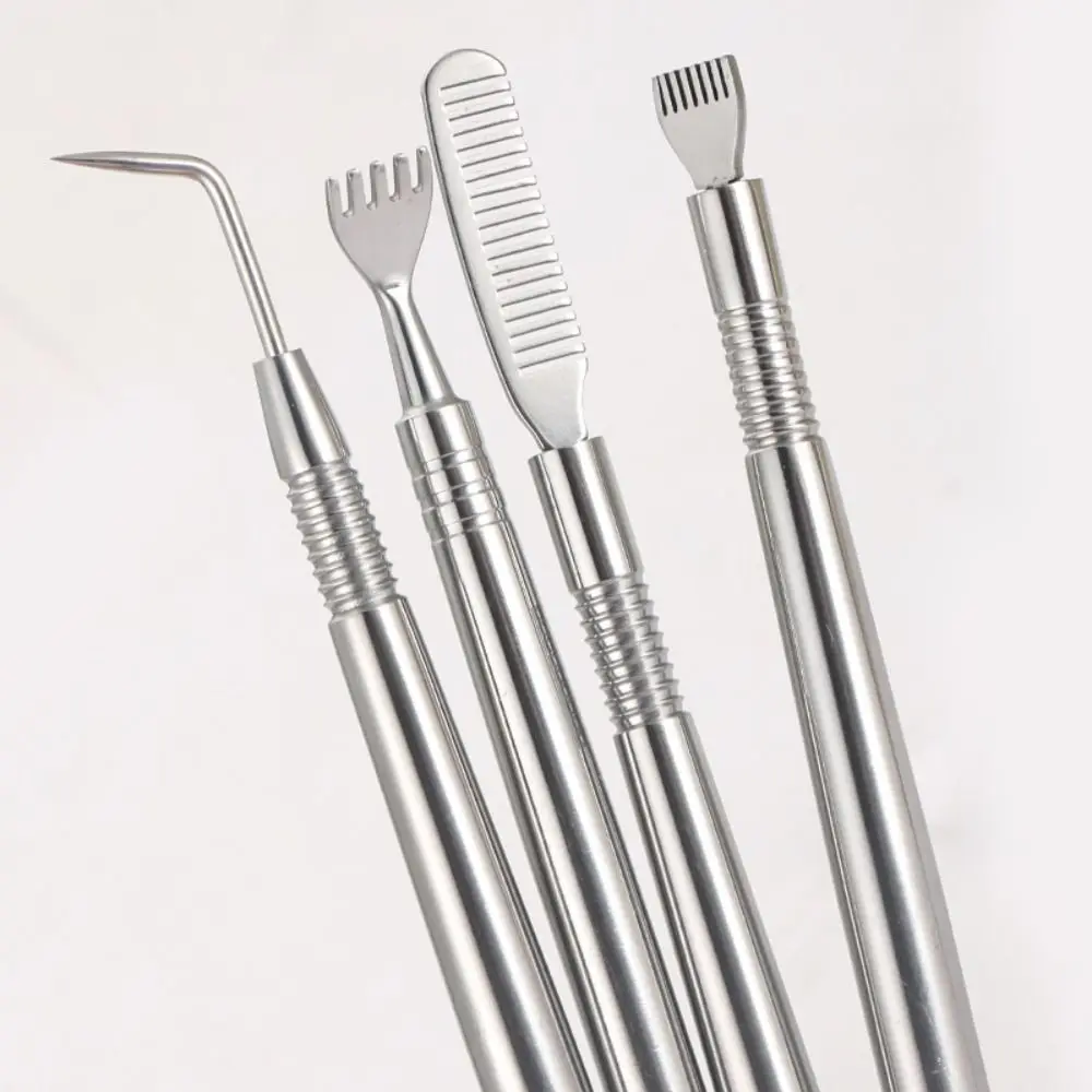 Anti-slip Eyelash Perm Lifting Tools Stainless Steel Double Side Eyelash Perming Stick Eye Makeup Tool Lash Lift With Comb