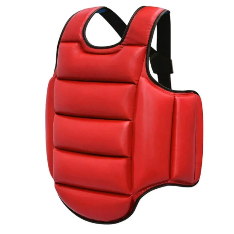 عكسها التايكوندو حارس الصدر حامي الجسم سترة فنون الدفاع عن النفس الضلع درع درع التدريب موحدة للكاراتيه الجودو كيك بوكسينغ #1