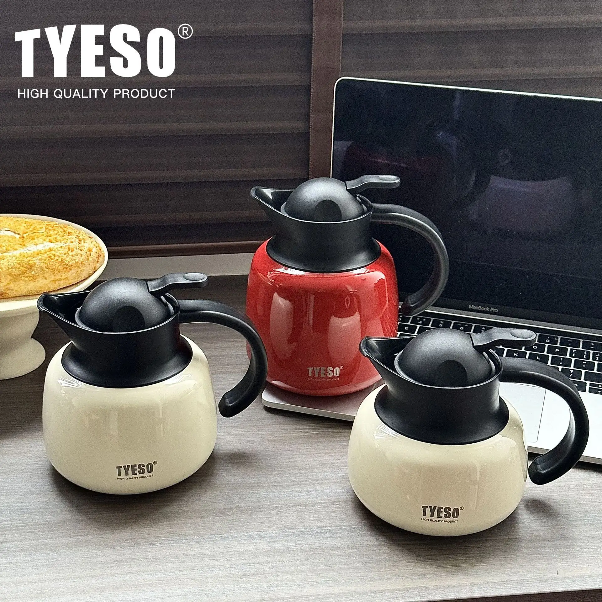 

600ml Pumpkin-Shaped Thermos Steel Insulated Tea Infuser Hot Cold Water Bottle Large Capacity Removable Infuser 304 Stainless