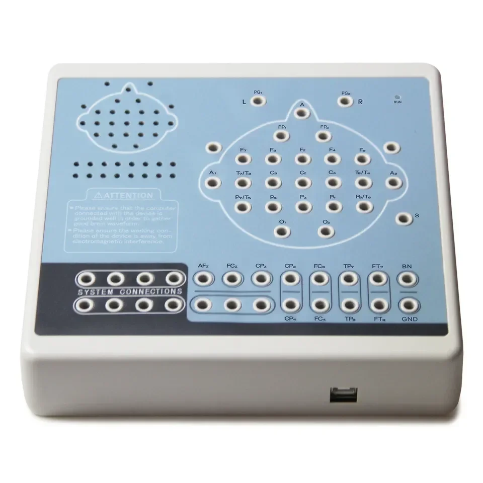 16 Channels Digital  portable CE eeg system eeg machine