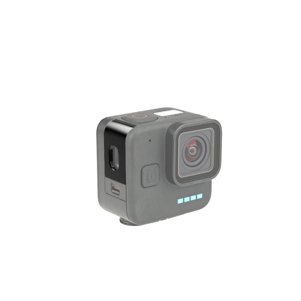 Neue Batterieabdeckung, abnehmbarer Ladeanschluss, Adaptertür für GoPro Hero 13 12 11, Schwarz, Mini 10, 9, Seitengehäuse, Action-Kameraschutz – Detail 35