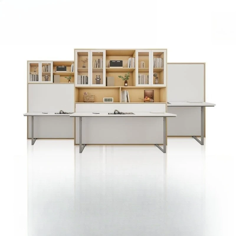 

Invisible Household desk Wall Integrated folding Murphy Multifunctional rollover