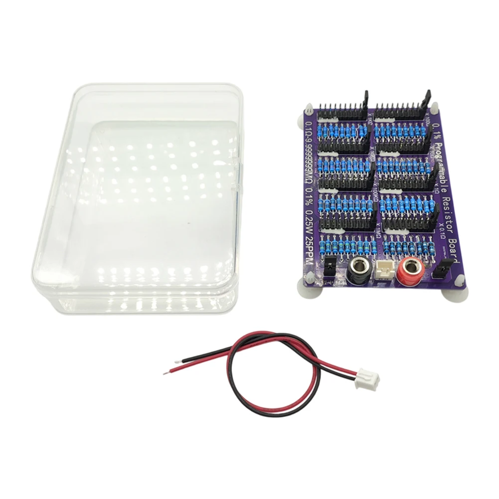 8 Segment Decimal Programmable Resistor Box 0.1 To 9999999 Ohm 0.1 Percent For Engineer Debugging And Insulation Teste