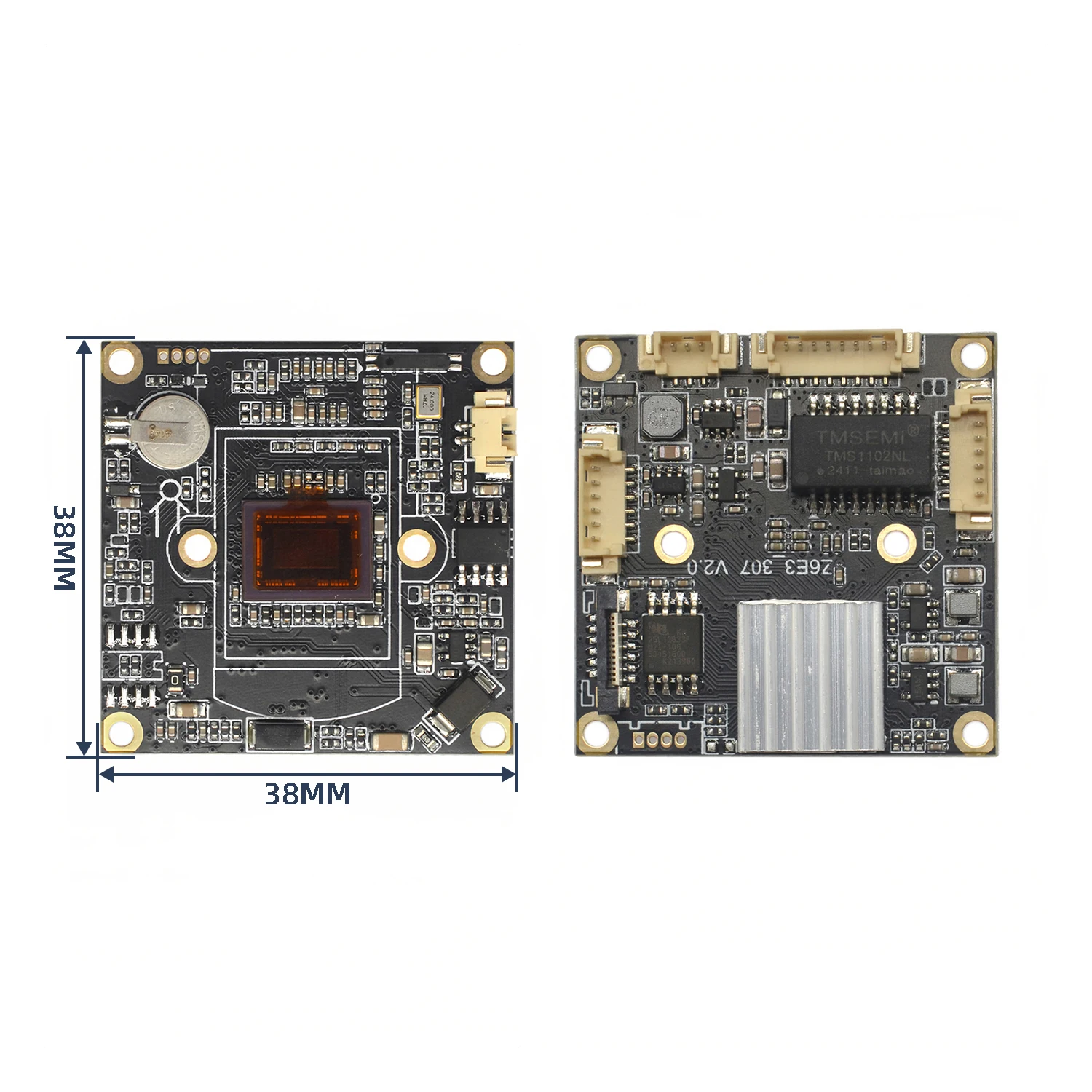 2MP Low-light  True WDR IP Camera Module , IMX307 Sensor,Support LiteOS System and human detect and intrusion detect
